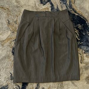Worthington Gray Pencil Skirt with Pockets